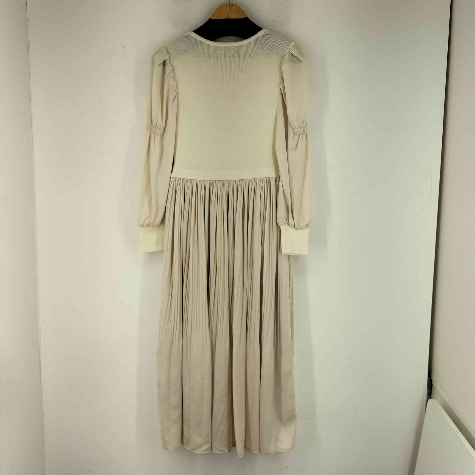 バーニーズニューヨーク BARNEYS NEWYORK ニット切り替え ワンピース