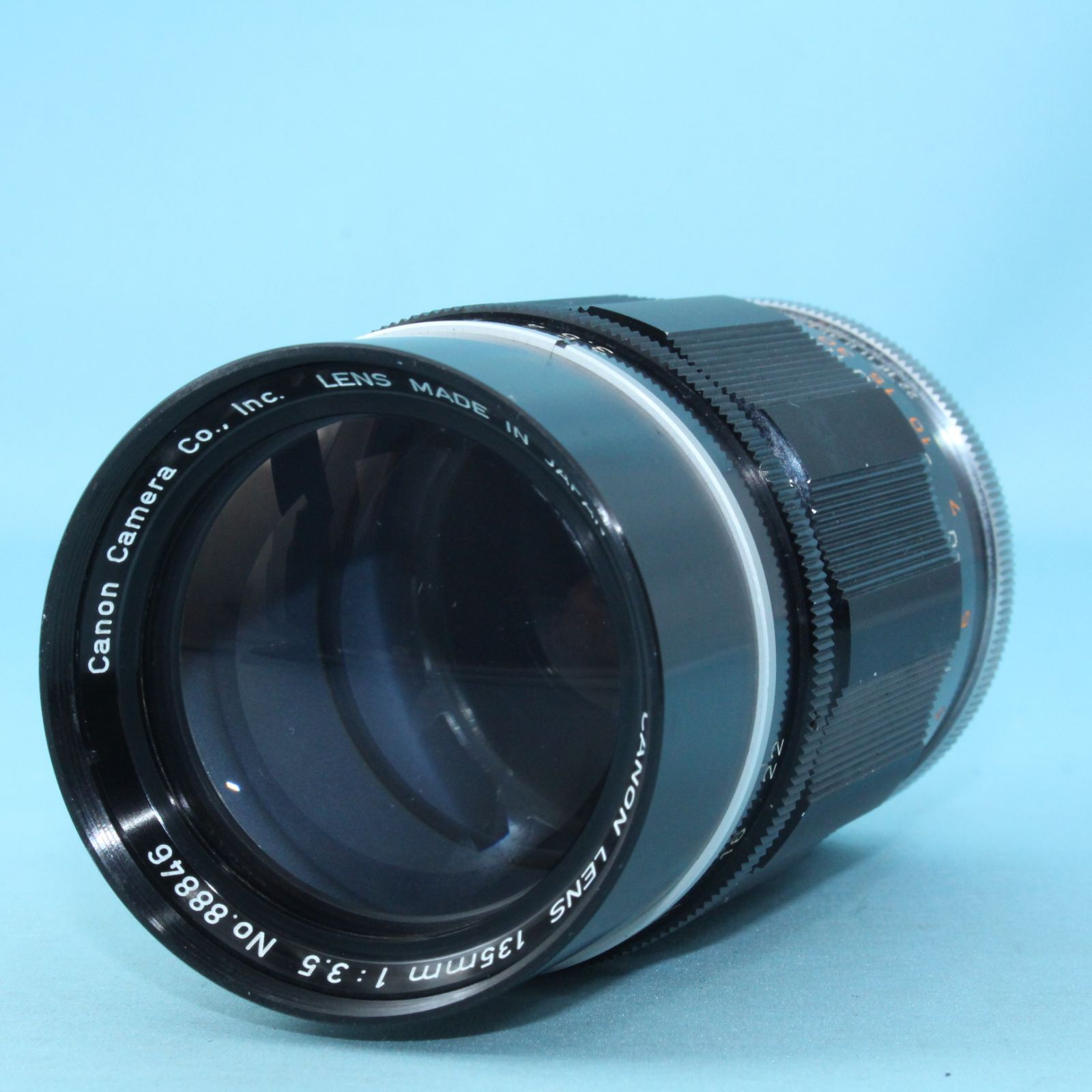 Canon 135mm F3.5 返品保証 L39マウント キヤノン MFレンズ - メルカリ