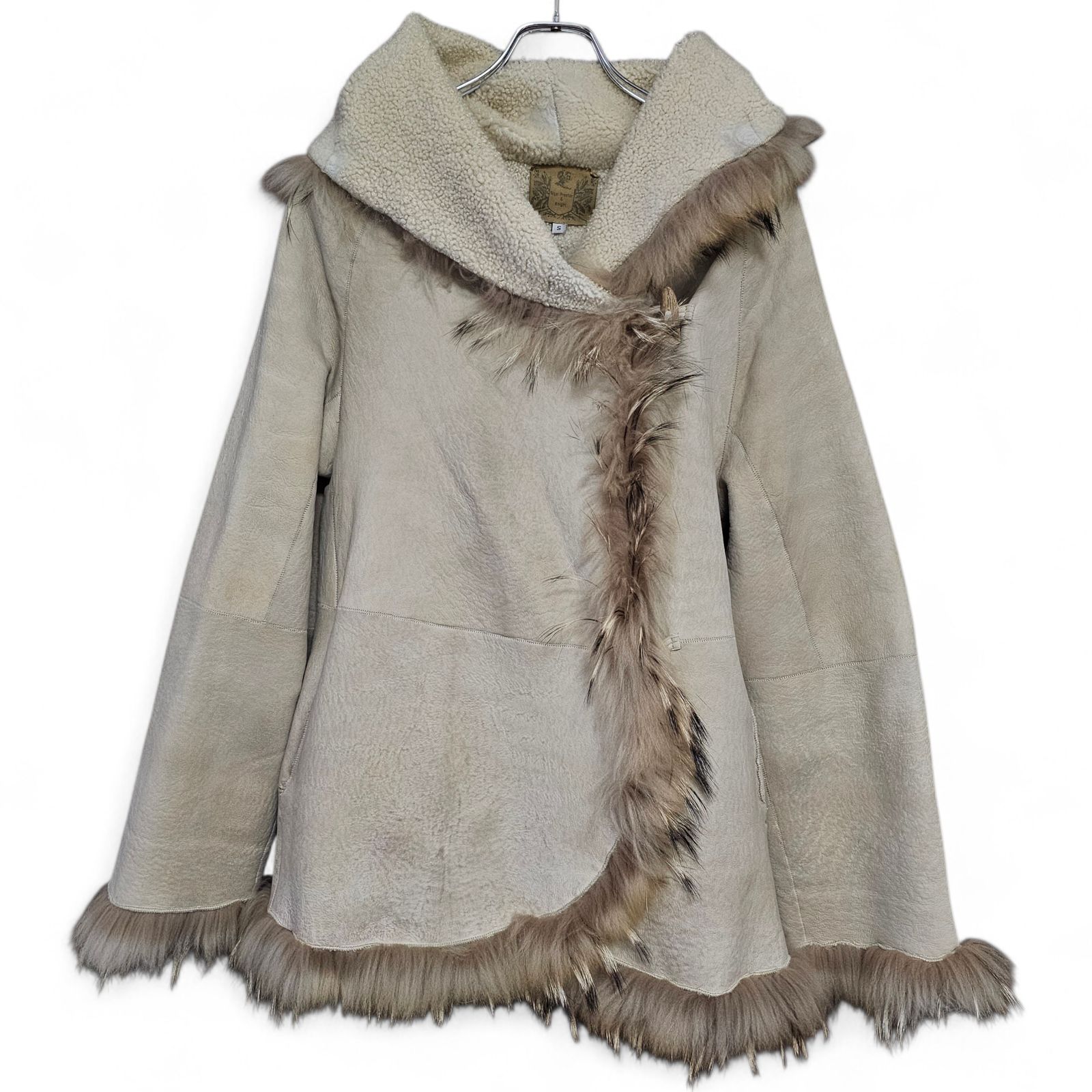 Nigel Preston & Knight ナイジェルプレストン ベージュ ムートン