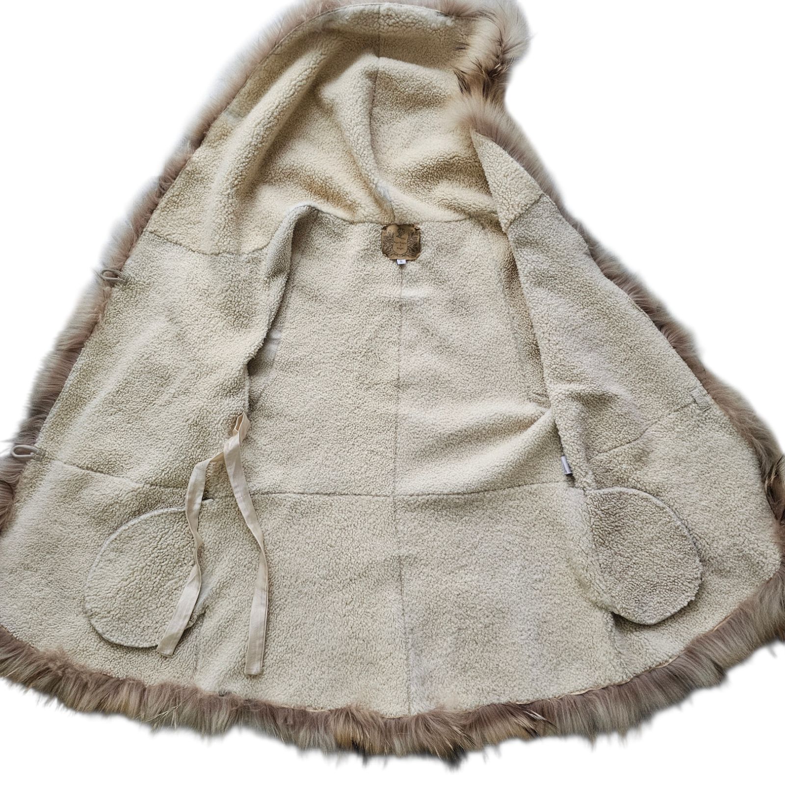 Nigel Preston & Knight ナイジェルプレストン ベージュ ムートン