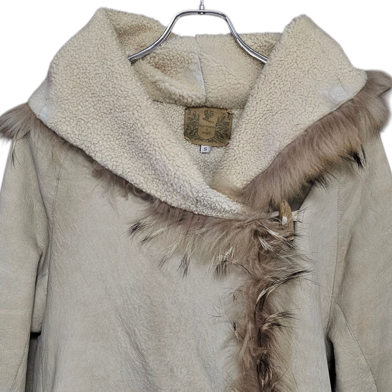 Nigel Preston & Knight ナイジェルプレストン ベージュ ムートン