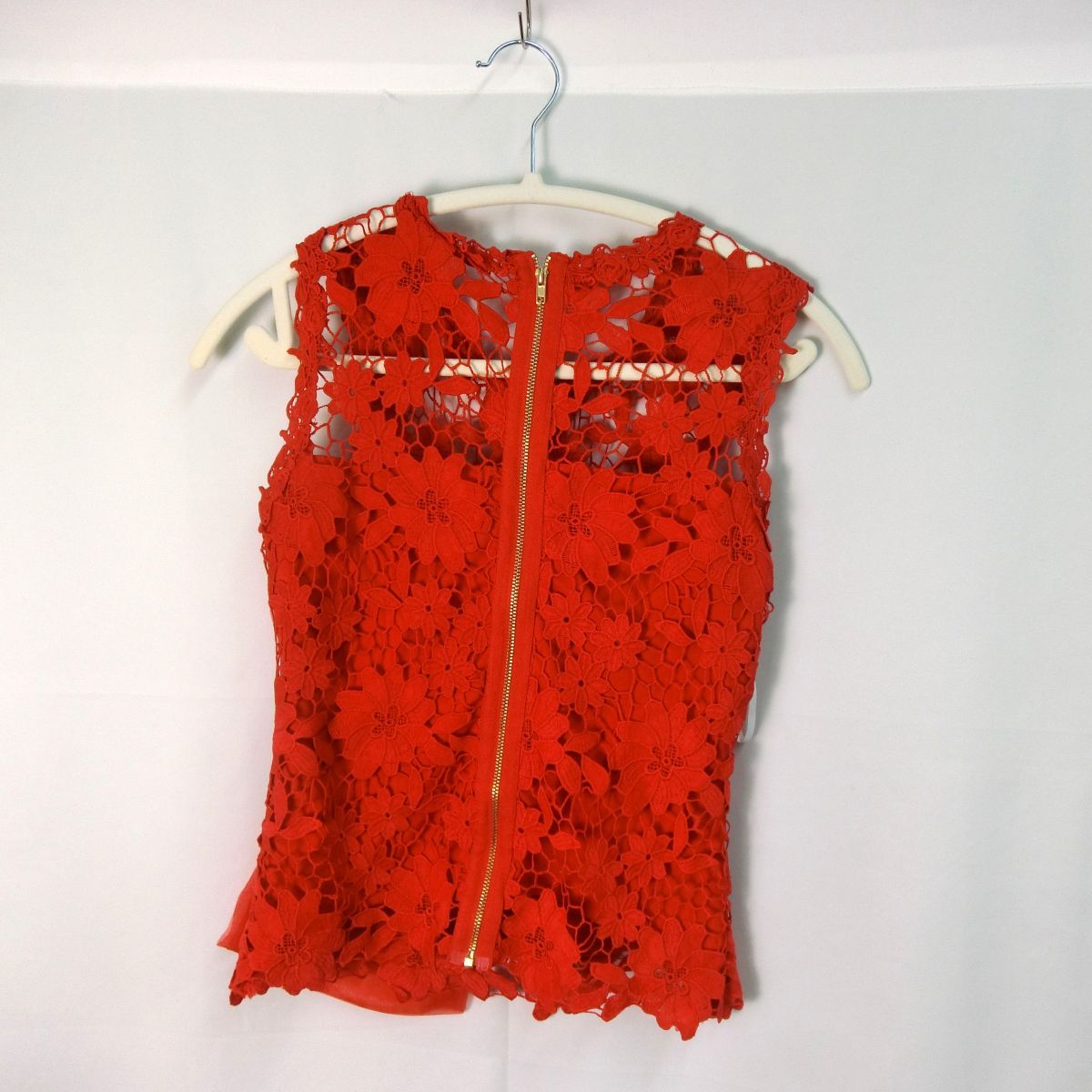 DAZZY デイジー ワンカラー総レースウエスト見せタイトミニドレス 2