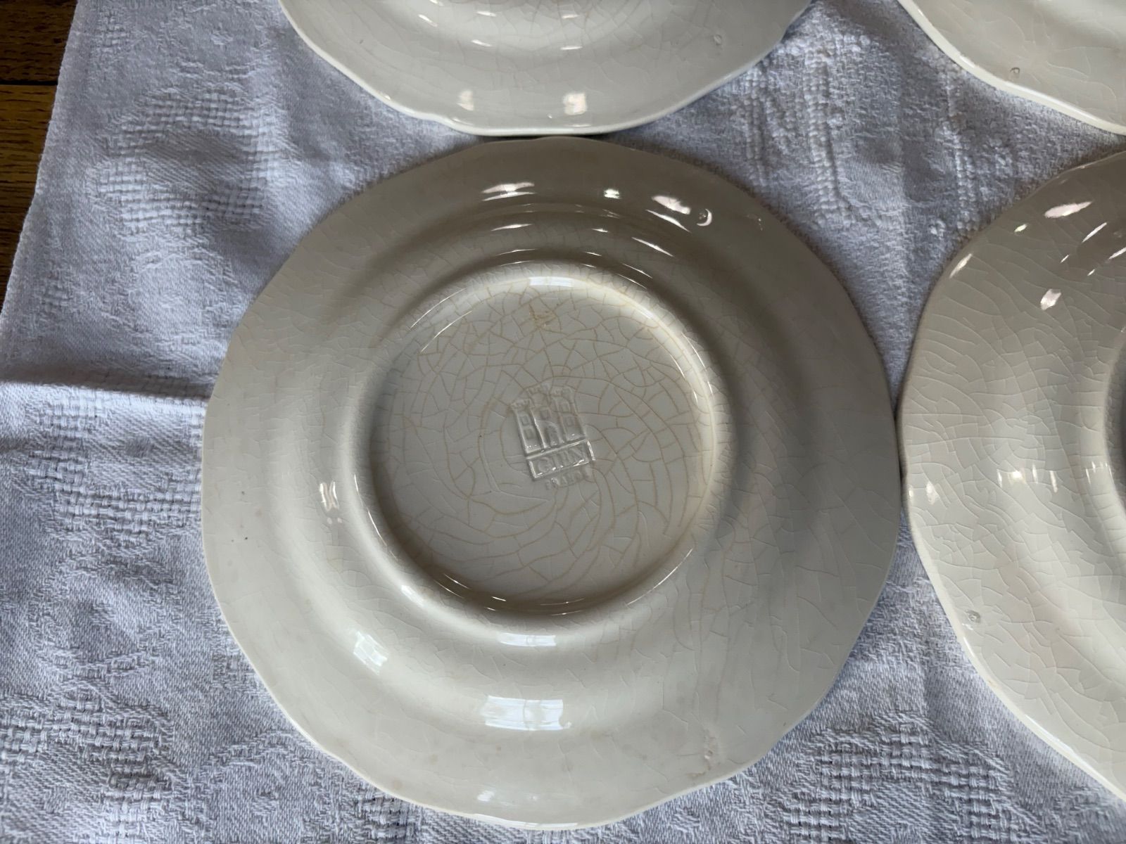 ジアンのボタニカルデザートプレート グリーン