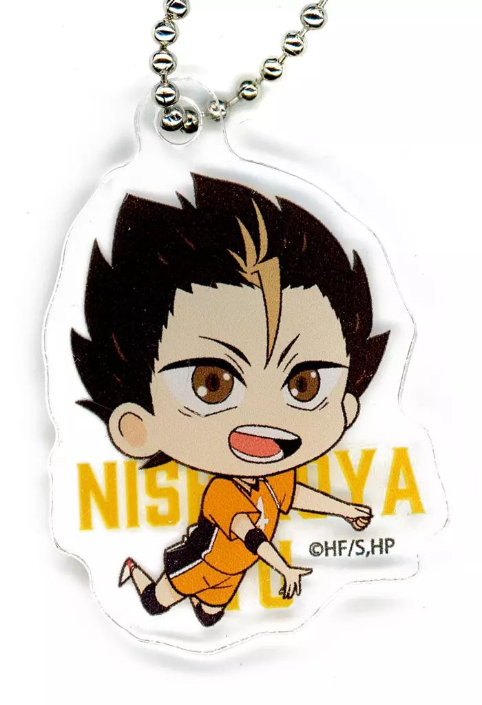 中古】キーホルダー 西谷夕 「ハイキュー!! ～勝利への道筋カフェ