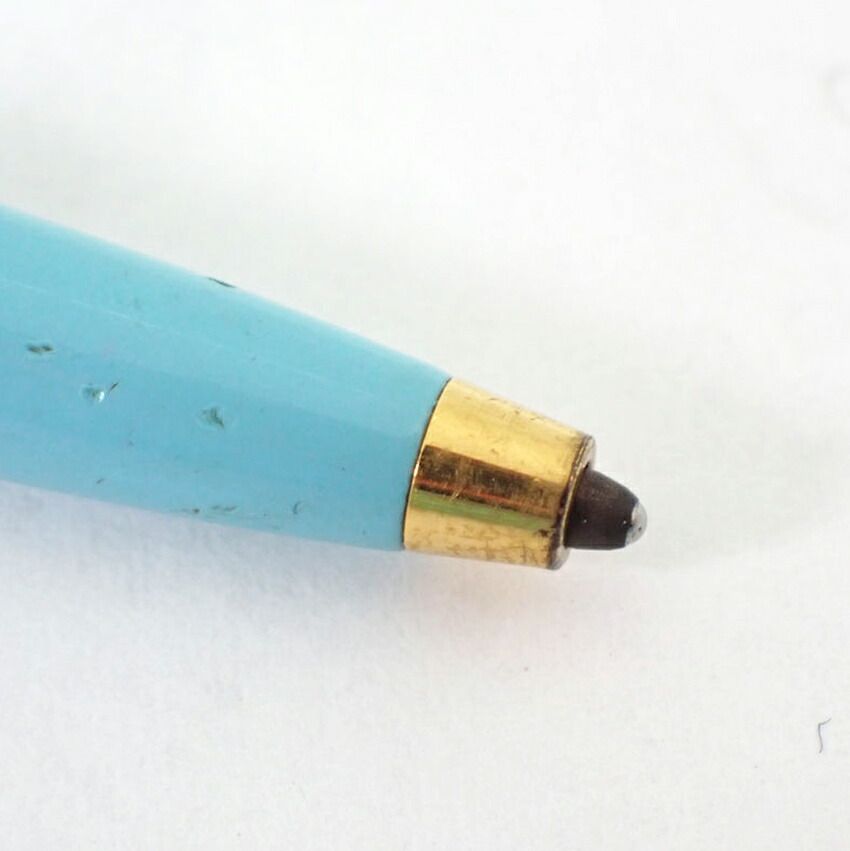 ティファニー ブルーエナメル ツイスト式 ボールペン//j136-20 - メルカリ