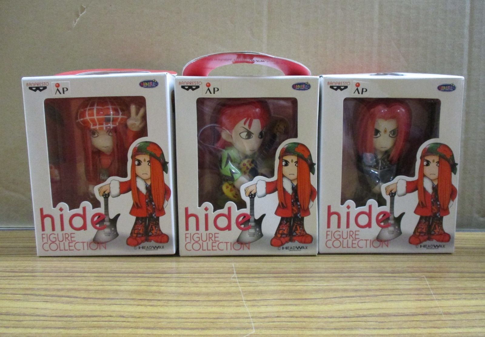 hide FIGURE COLLECTION 3種 未開封品 - メルカリ