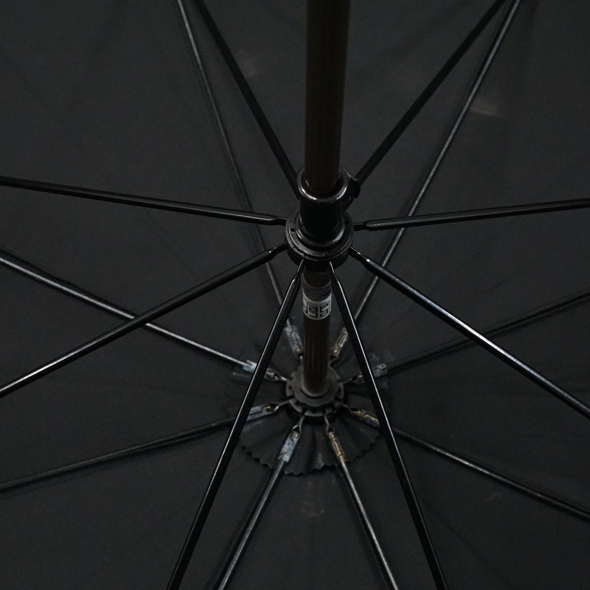 傘 CELINE セリーヌ USED品 絶版 ジャガード ブラック ロゴ ブランド