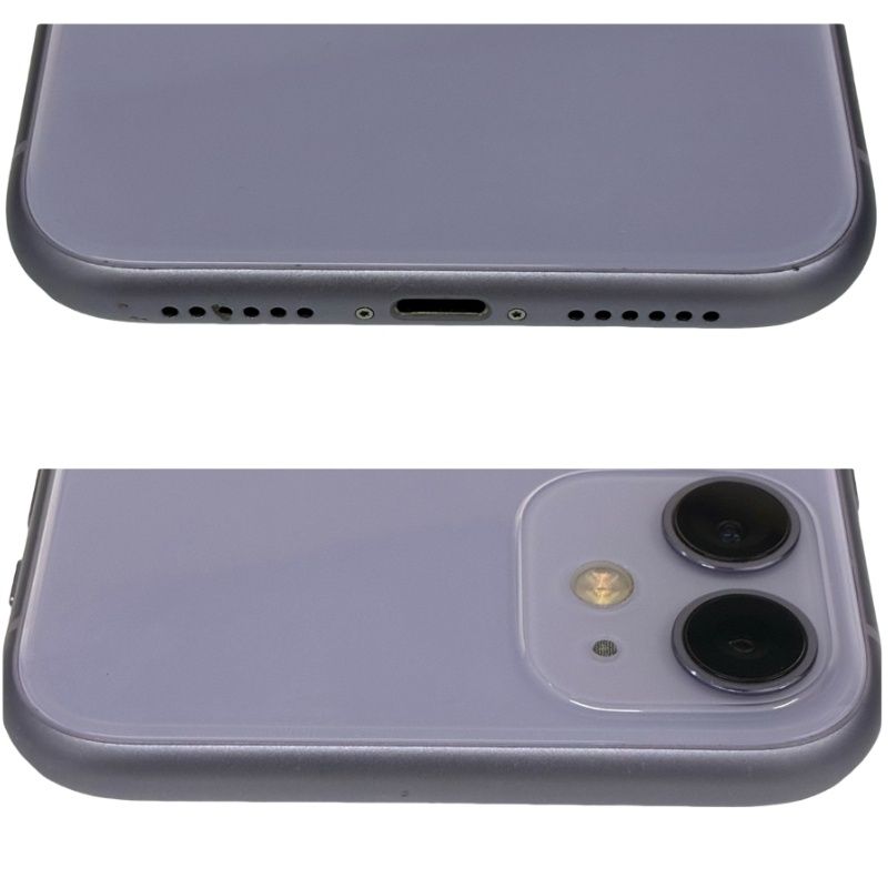 SIMフリー Apple iPhone 11 128GB MWM52J/A docomo ○判定 パープル