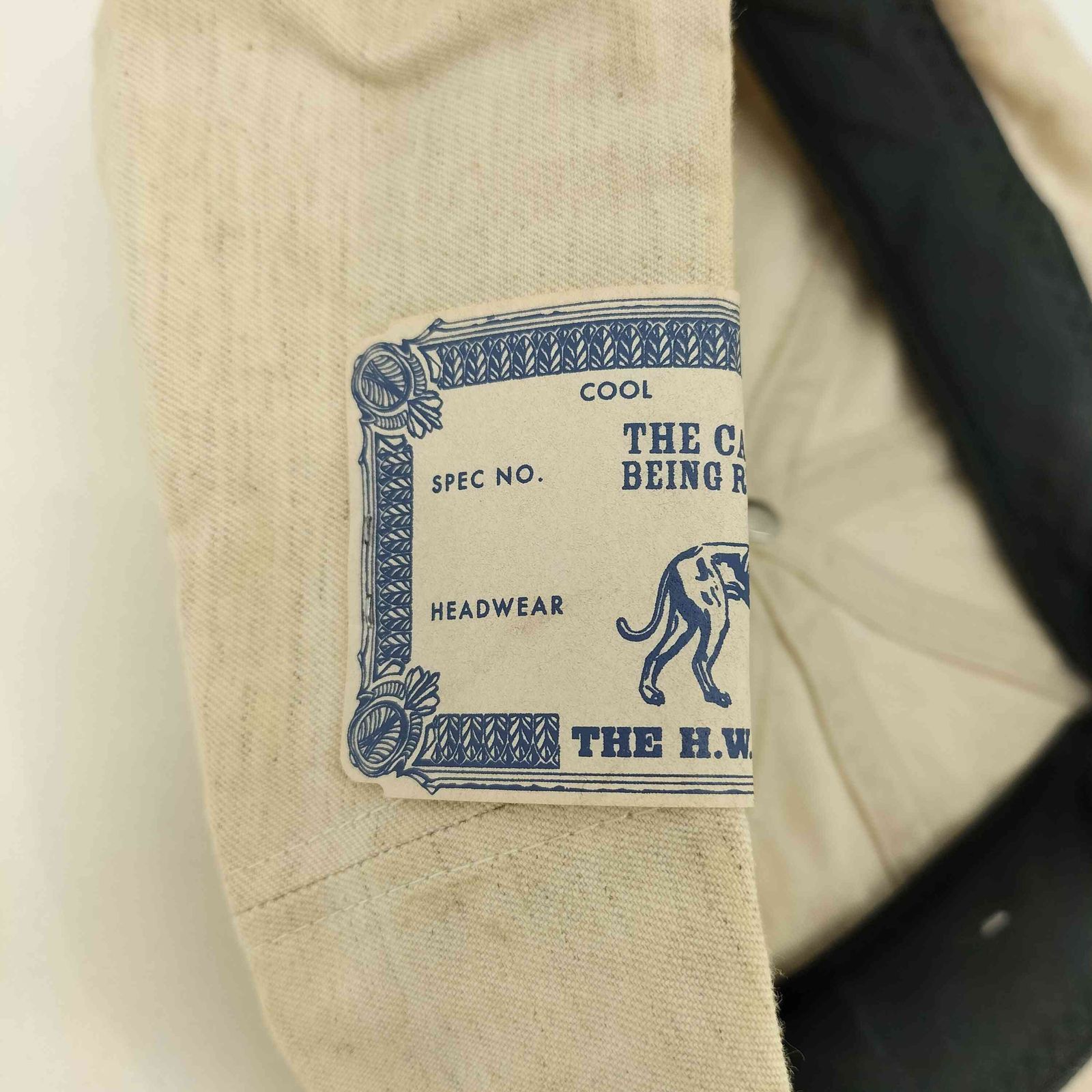 ドッグアンドコー THE H.W. DOG＆CO. CH PK CAP キャスケット メンズ