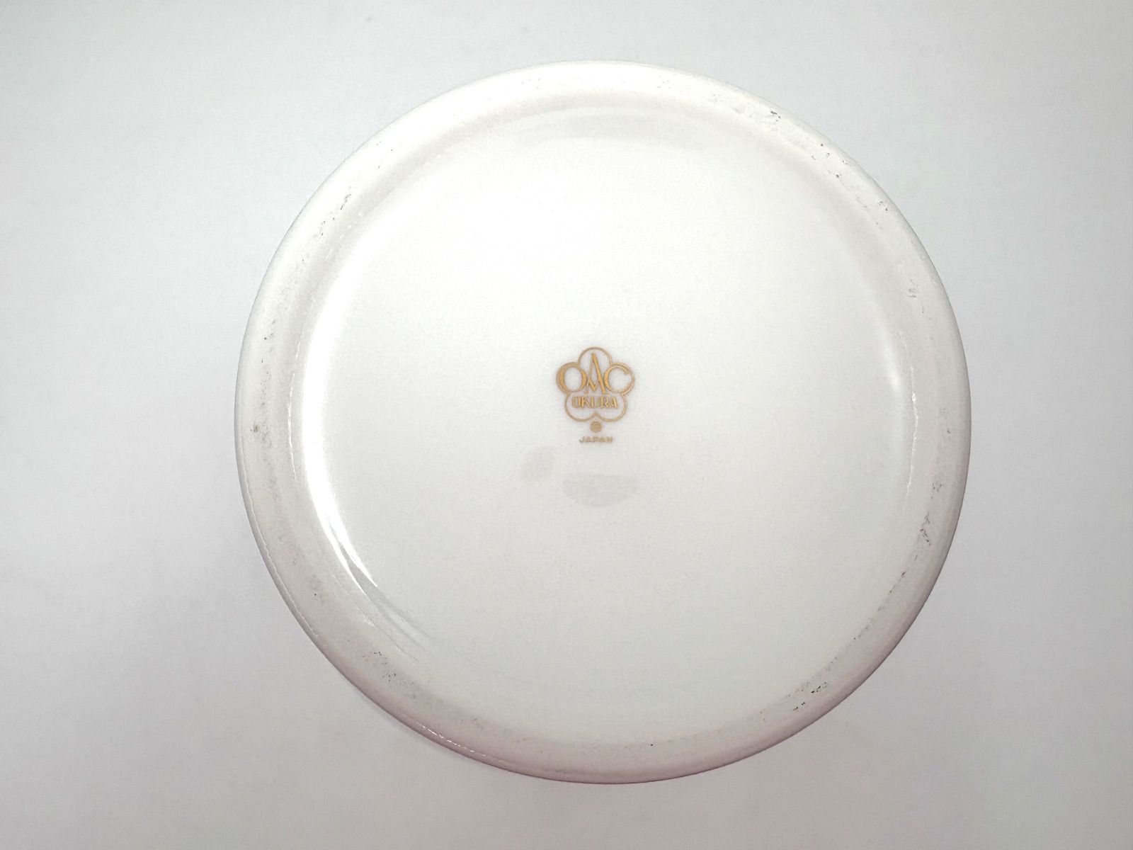 大倉陶園 OKURA ブルーローズ 花瓶 28㎝ 金彩 フラワーベース 花生