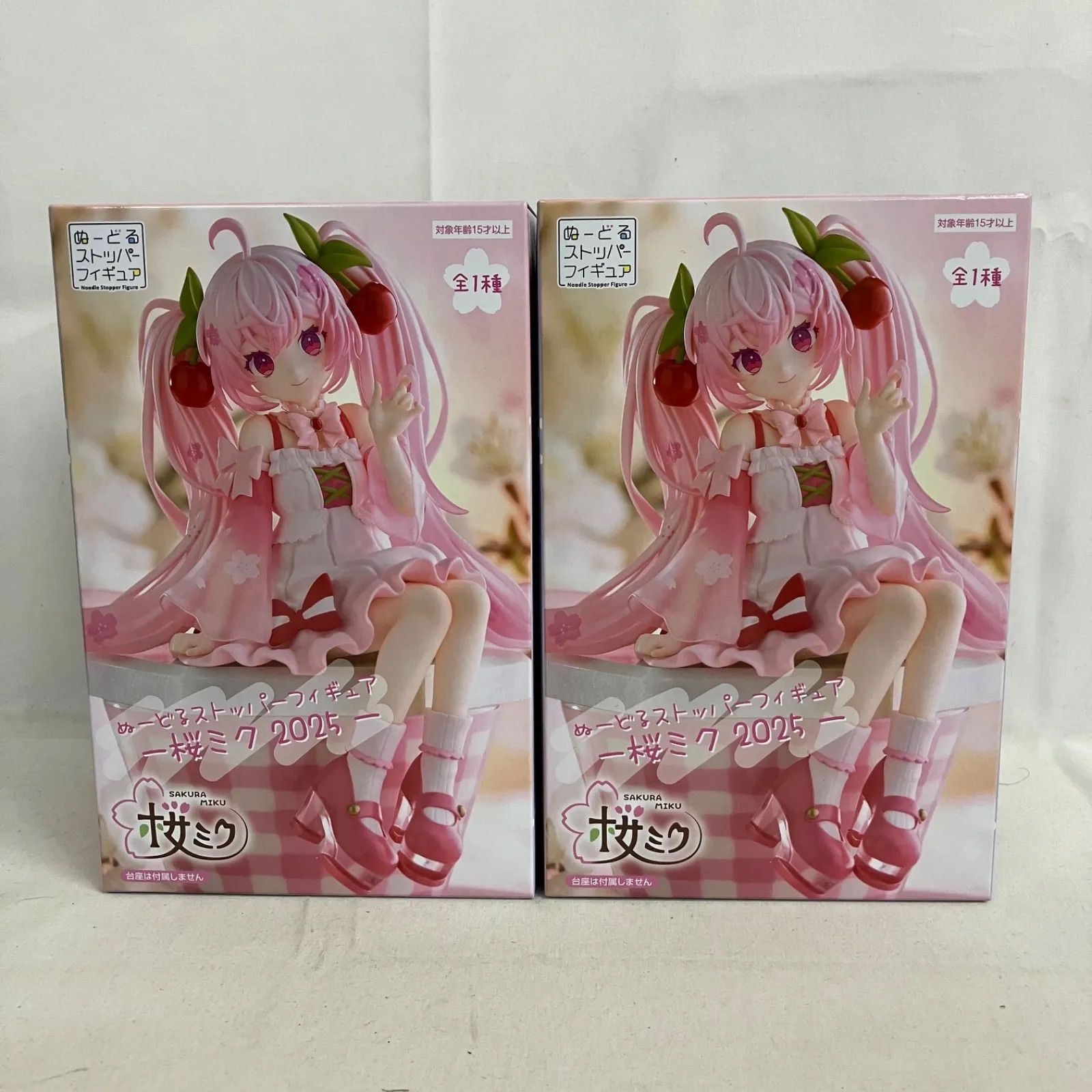 初音ミク　桜ミク ぬーどるストッパー 2025 12個セット 桜ミク desktop cute 桜ミク 2025 ぬーどるストッパーフィギュア