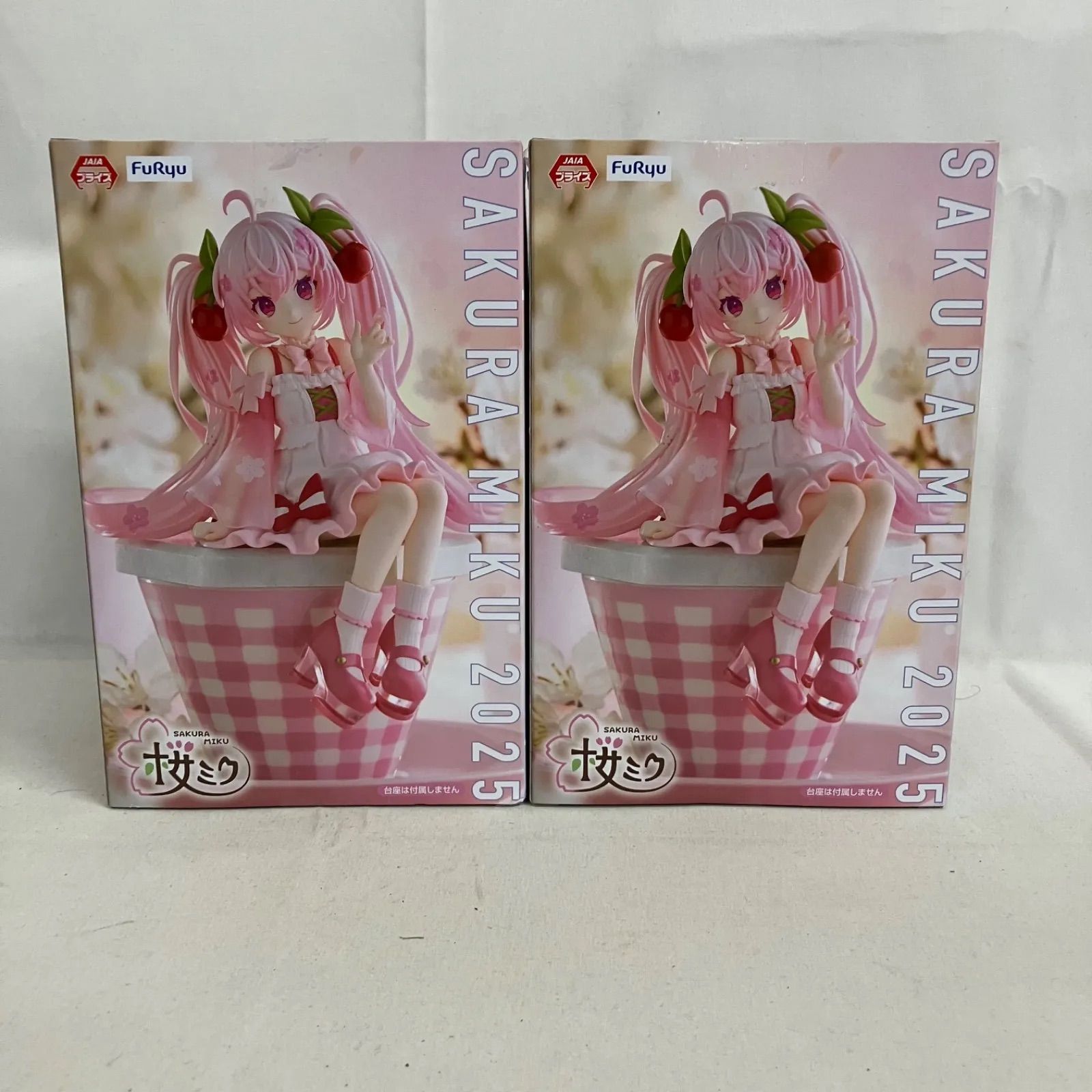 未開封 桜ミク ぬーどるストッパー 桜ミク2025 フィギュア 2個セット