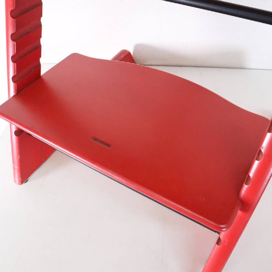 STOKKE ストッケ トリップトラップチェア 赤 シリアル3 新型 穴あり