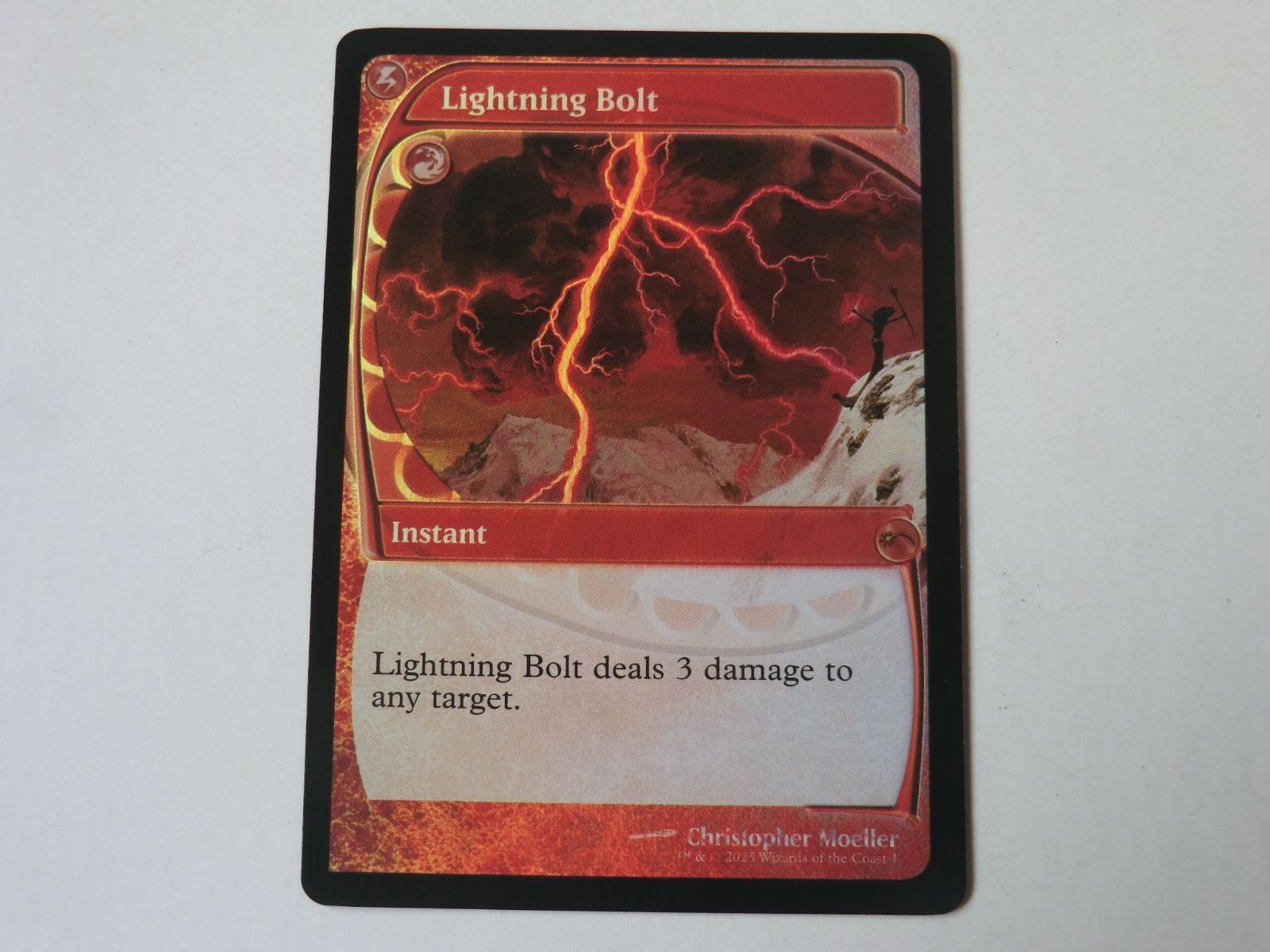 MTG 稲妻（プロモFOIL） Festival in a Box 英語 1枚 - メルカリ