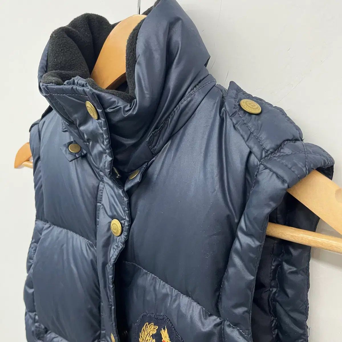 ポロ ラルフローレン ダウン ベスト ネイビー レディース xs - メルカリ