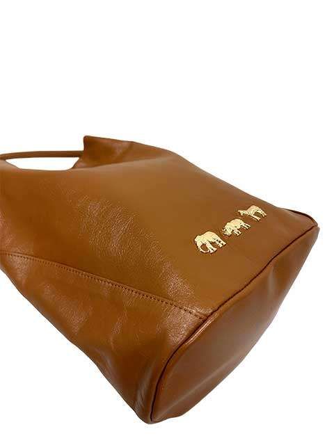 中古】ear PAPILLONNER イアパピヨネ アニマルパーツバケットバッグ