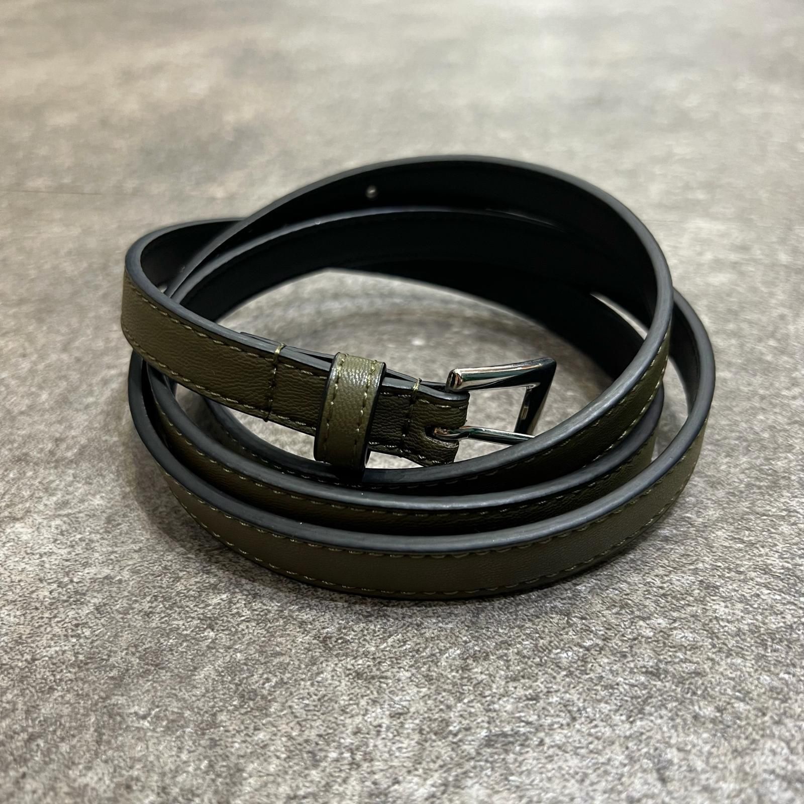 未使用 WTAPS 23AW T15 BELT SYNTHETIC シンセティックレザー ナロー