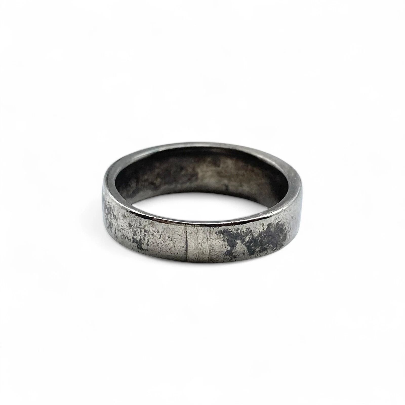 洗練されたフォルム】シンプル Silver 925 刻印 Design Ring シルバー