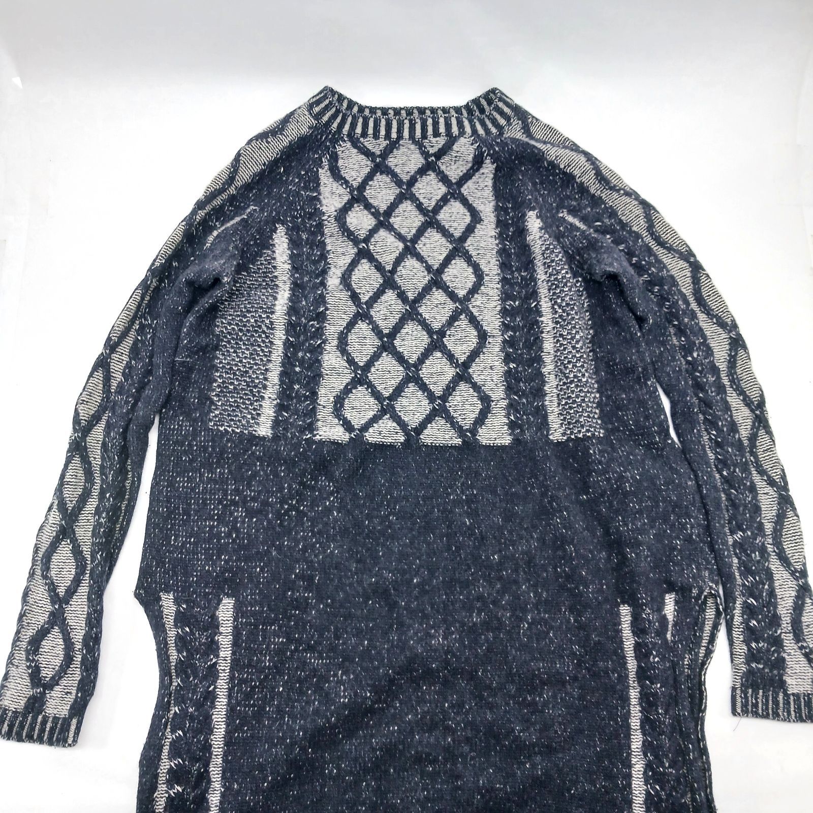 S MAX MARA エスマックスマーラ ロングニットチュニック ワンピース M