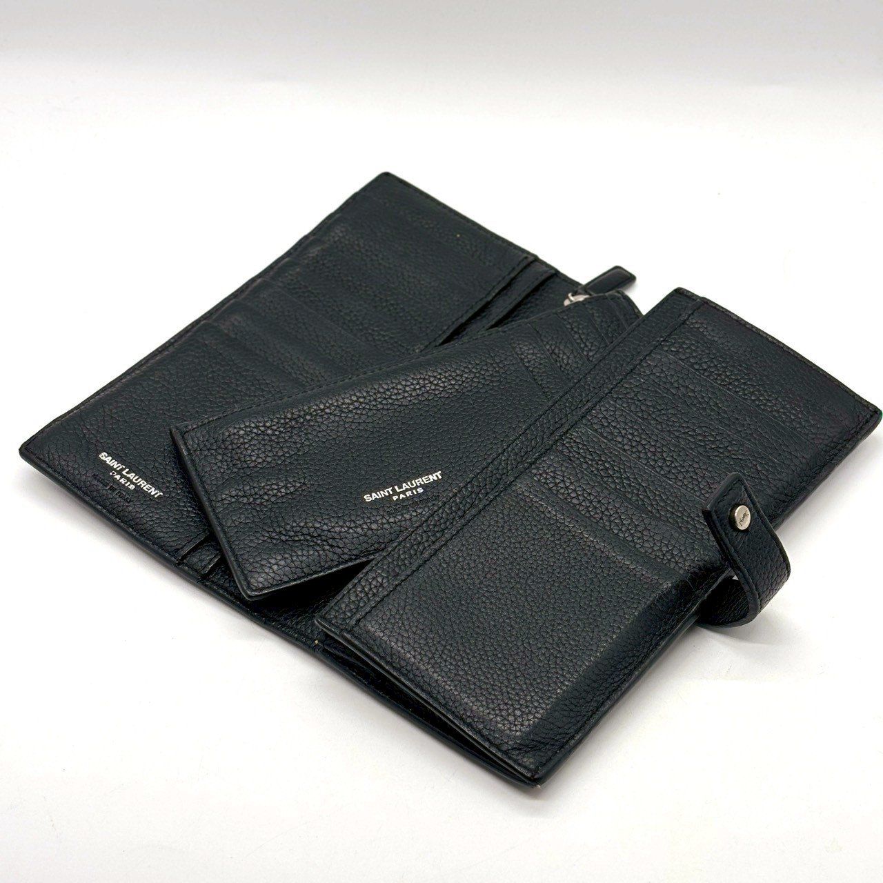無駄を削ぎ落とした設計】 SAINT LAURENT 長財布 サックドジュール