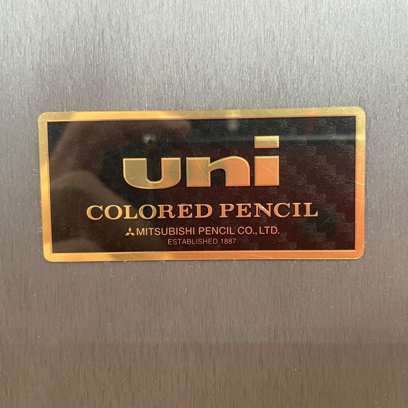 中古品】 三菱鉛筆 uni ユニ 色鉛筆 ユニカラー 100色セット 2色欠品