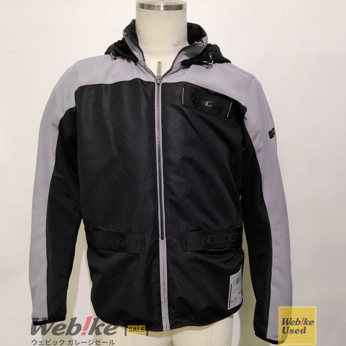 RS TAICHI RSJ334 エアーフリップパーカ メッシュジャケット | サイズ