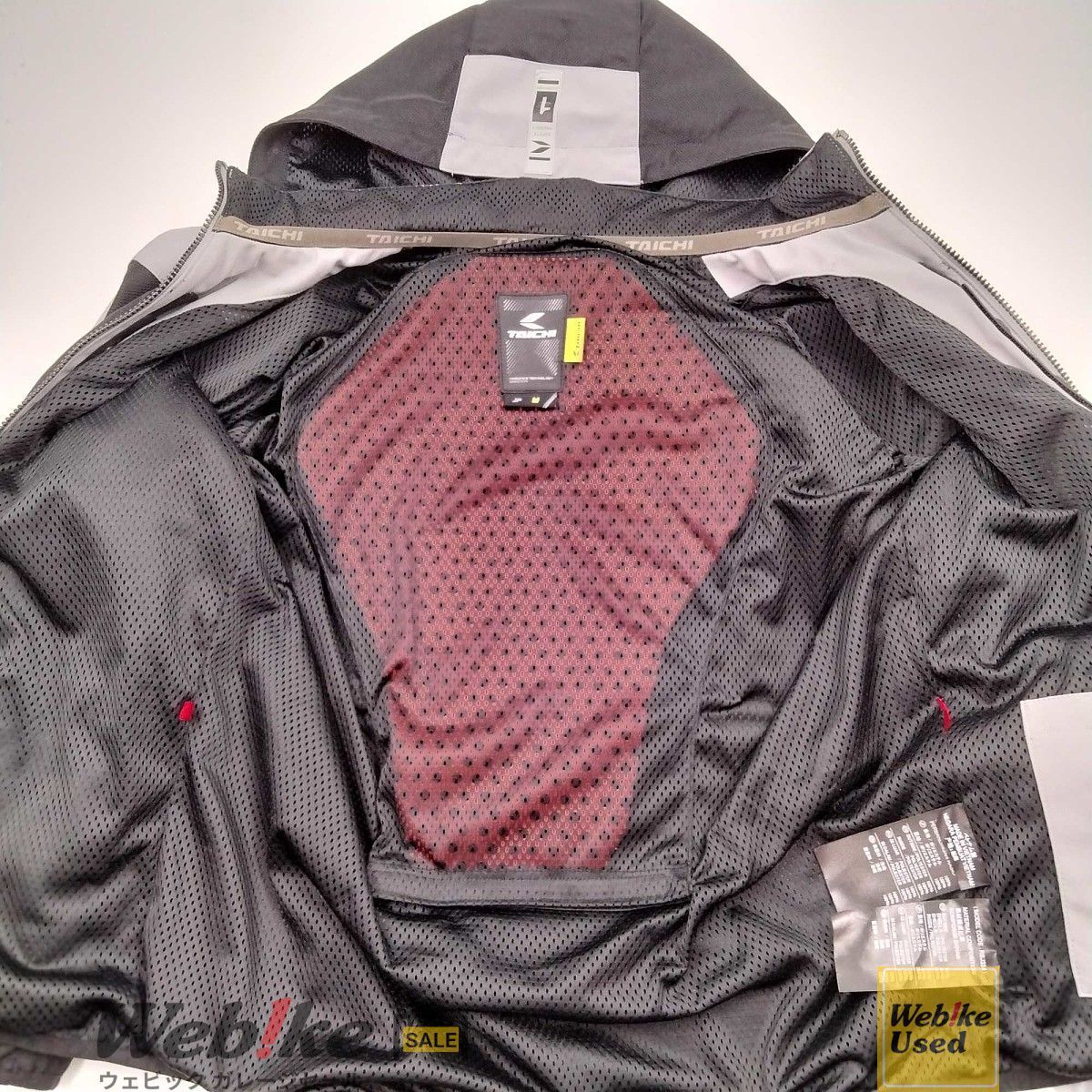 RS TAICHI RSJ334 エアーフリップパーカ メッシュジャケット | サイズ