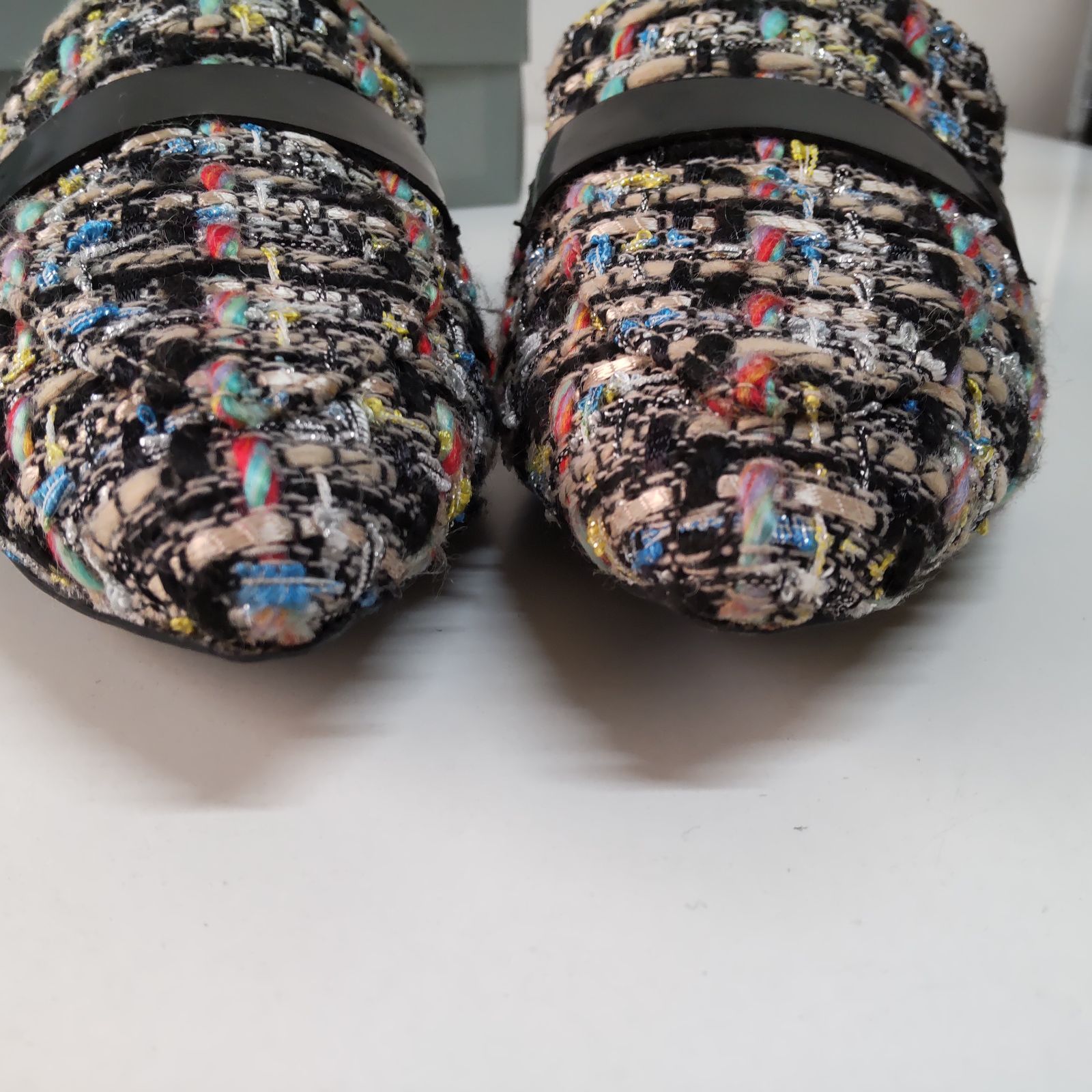 ROCKPORT ロックポート フラットシューズ ポインテッドトゥ ツイード