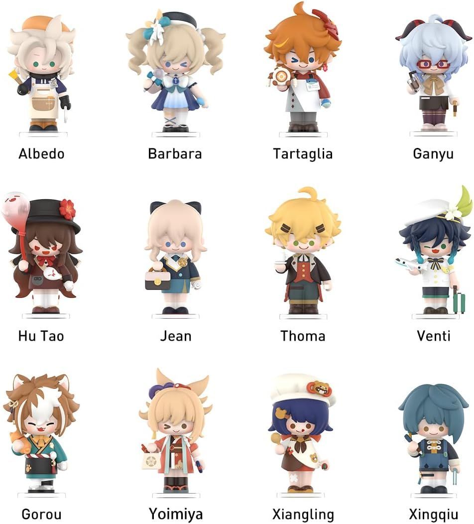 POP MART 原神 ドレスアップ ドリーム ちびシリーズ【アソートボックス