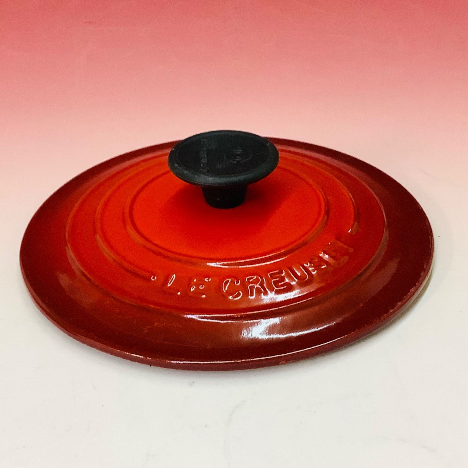 未使用品 鍋 ル・クルーゼ LE CREUSET 16cm. チェリーレッド - メルカリ