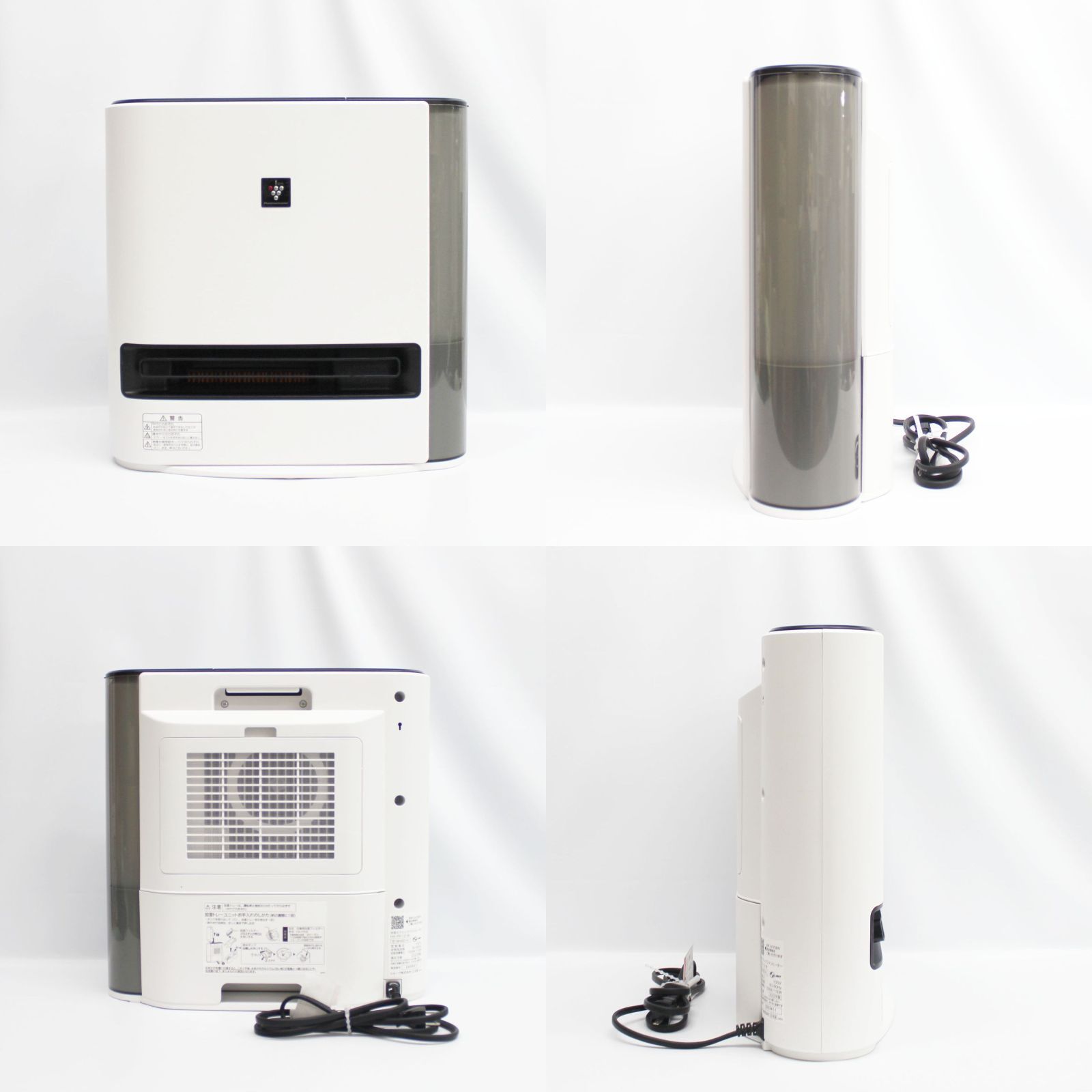 中古　シャープ　加湿セラミックファンヒーター　HX-RK12-T　23年製 Amazon.co.jp: シャープ プラズマクラスター 加湿 セラミックファン