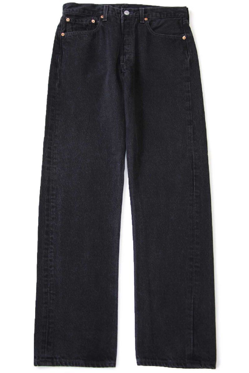 90s メキシコ製 Levi'sリーバイス 501 ブラック デニムパンツ W32 L32