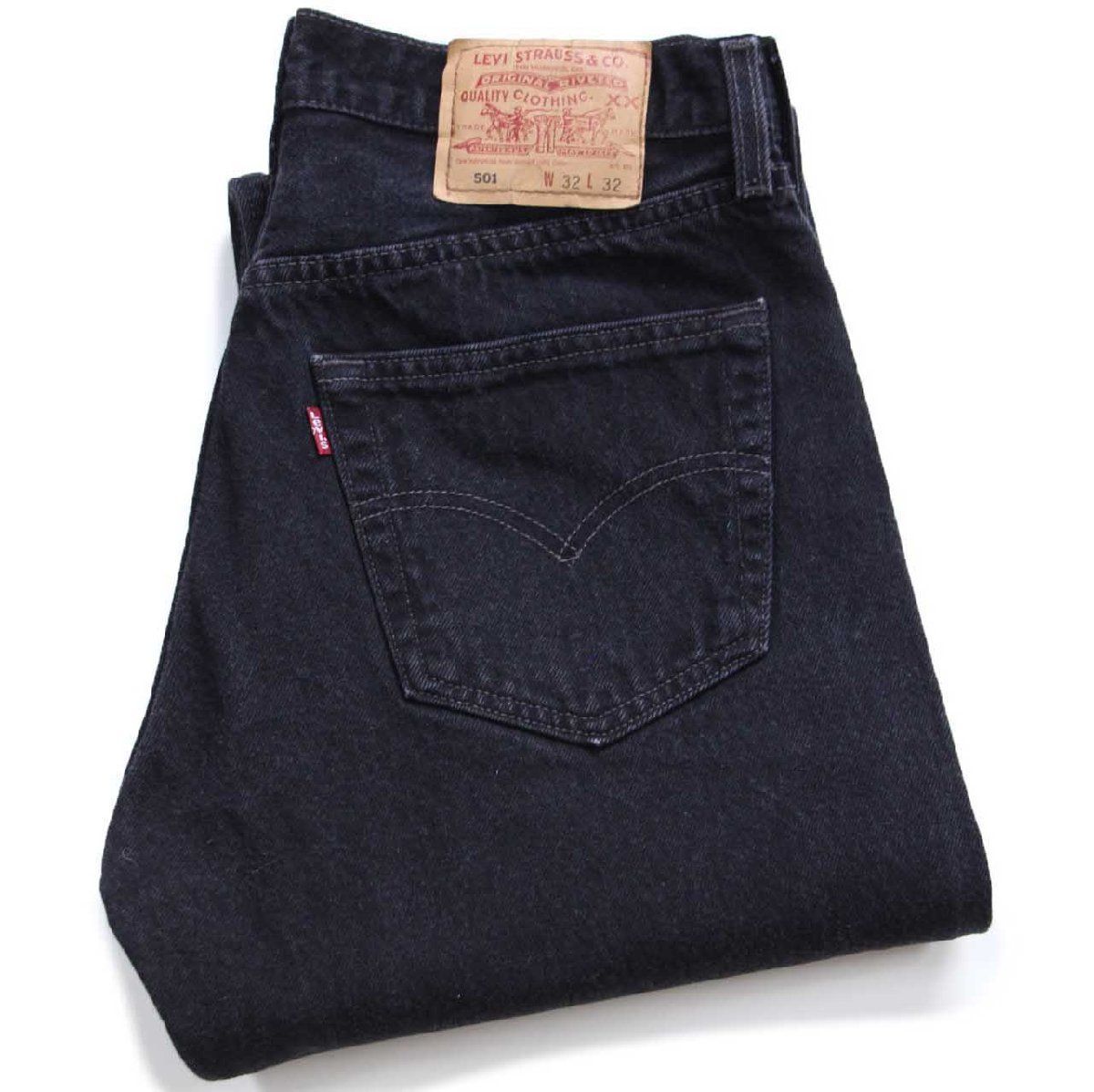 90s フランス製 Levi'sリーバイス 501 ブラック デニムパンツW31 90s メキシコ製 Levi'sリーバイス 501 ブラック デニムパンツ W32 L32