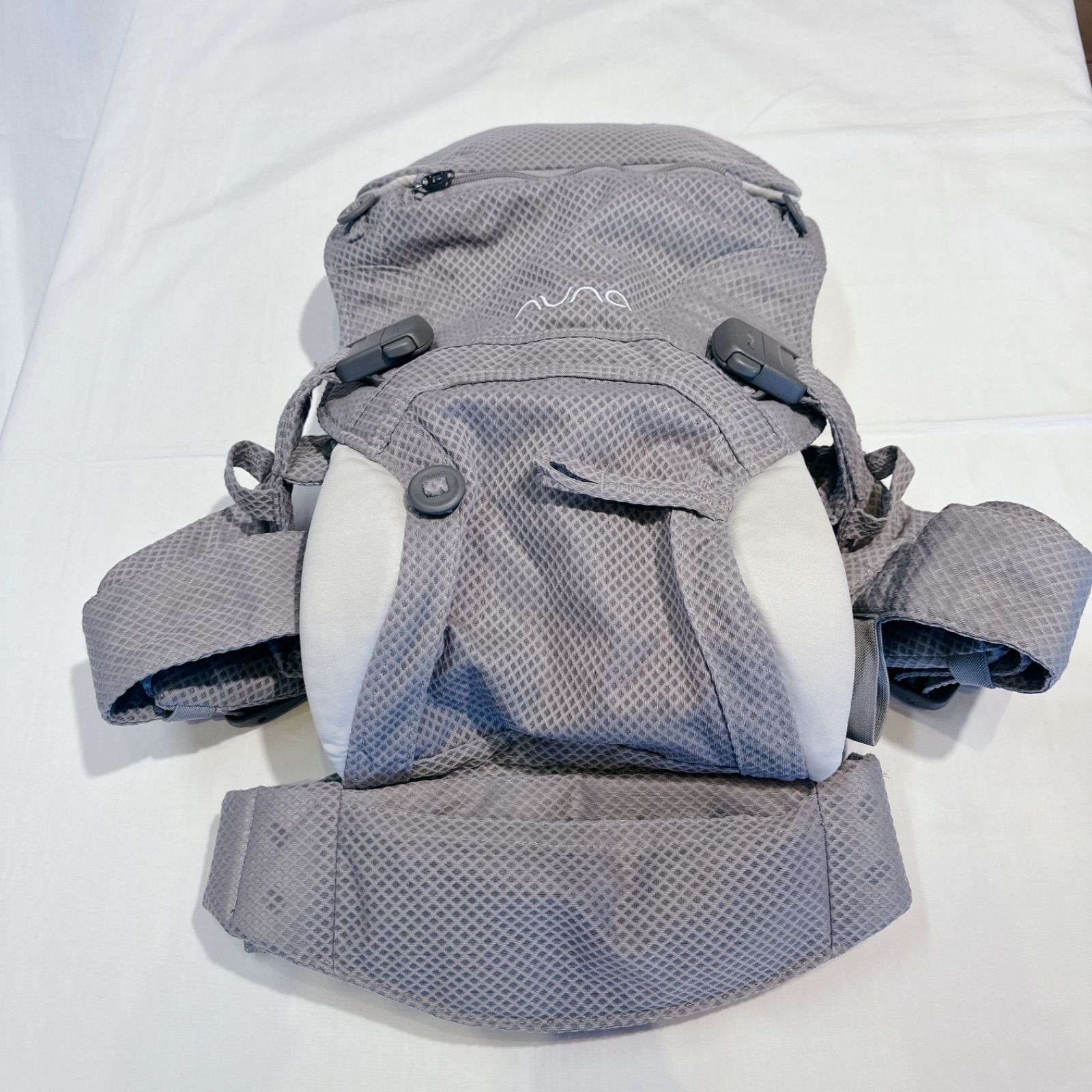 極美品☆ nuna CUDL clik ヌナ カドルクリック フォグ fog メッシュ