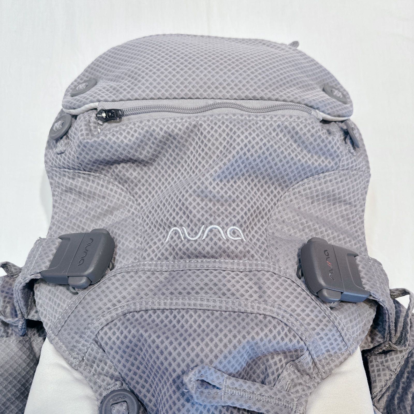 極美品☆ nuna CUDL clik ヌナ カドルクリック フォグ fog メッシュ