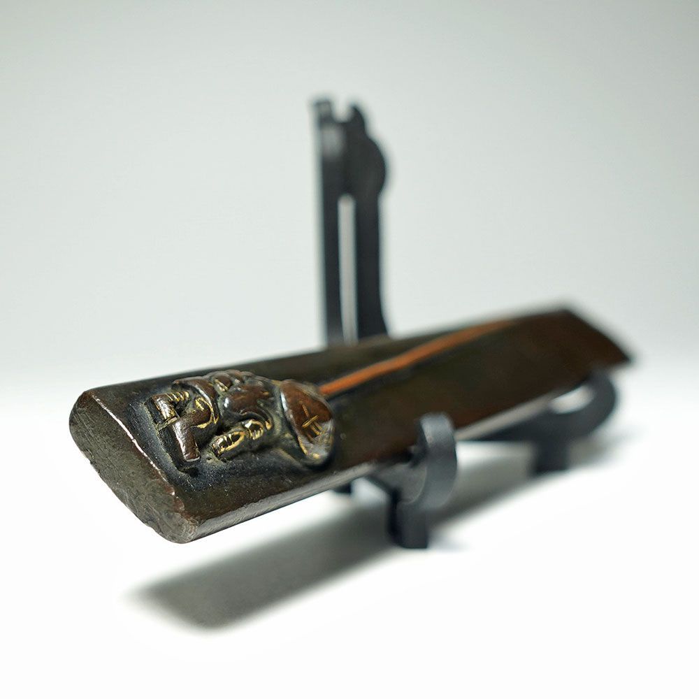 赤銅地容彫貝尽図目貫　無銘　高肉彫　色絵象嵌　毛彫　江戸工芸　数寄者好　揃い目貫 赤銅地容彫貝尽図目貫 無銘 高肉彫 色絵象嵌 毛彫 江戸