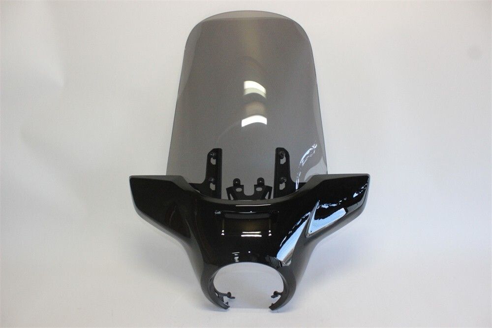 Rebel 1100 レブル 2021 以降 大型 ロング スクリーン カウルセット ウインドシールド 黒艶ありXライトスモーク