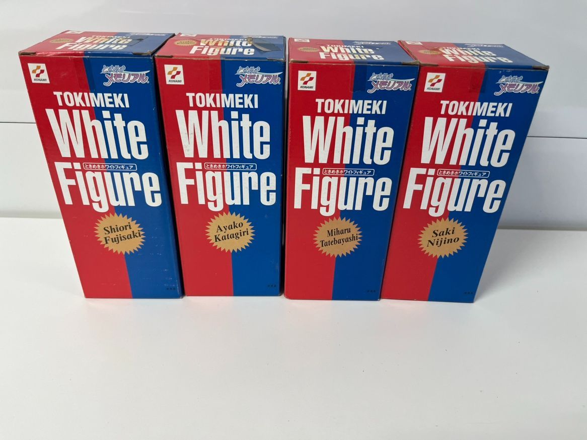 ときめきメモリアル トキメキ ホワイトフィギュア全4種 コンプリート