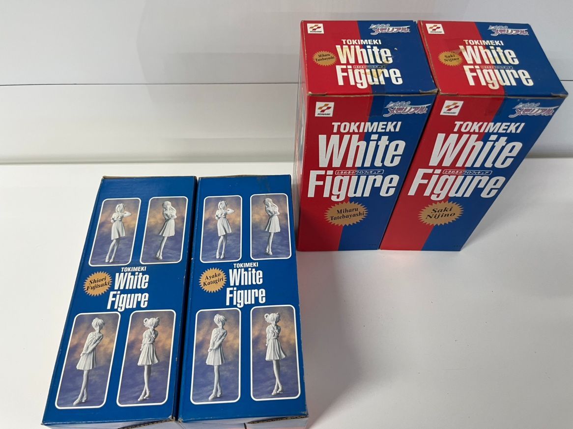 ときめきメモリアル トキメキ ホワイトフィギュア全4種 コンプリート