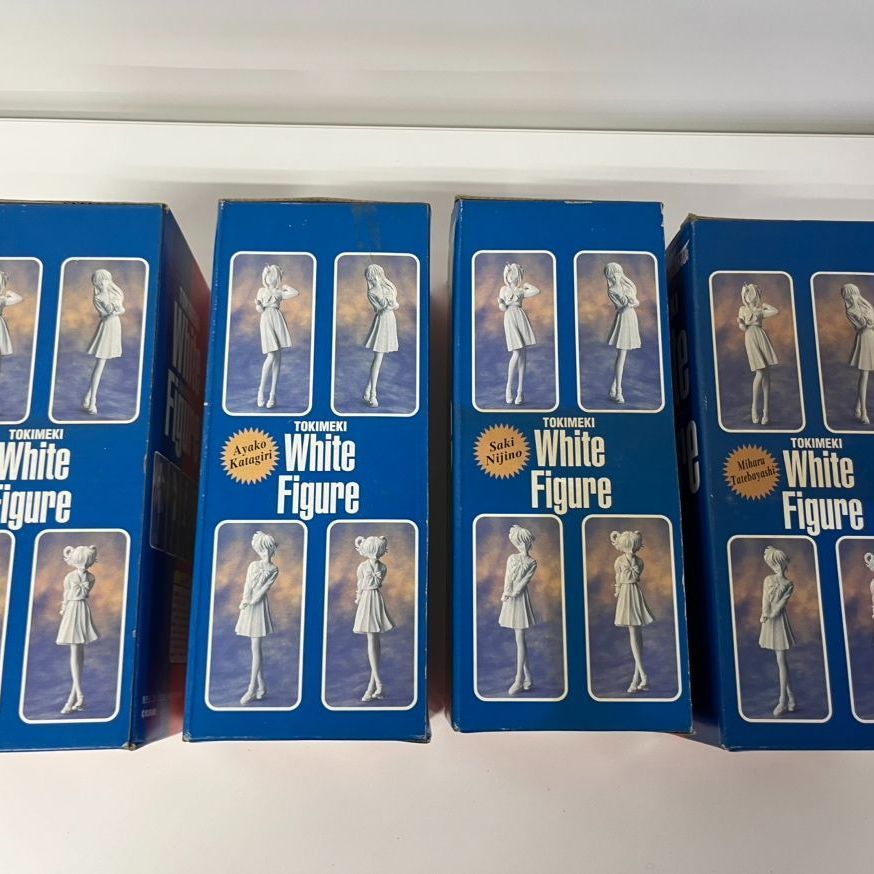 ときめきメモリアル トキメキ ホワイトフィギュア全4種 コンプリート