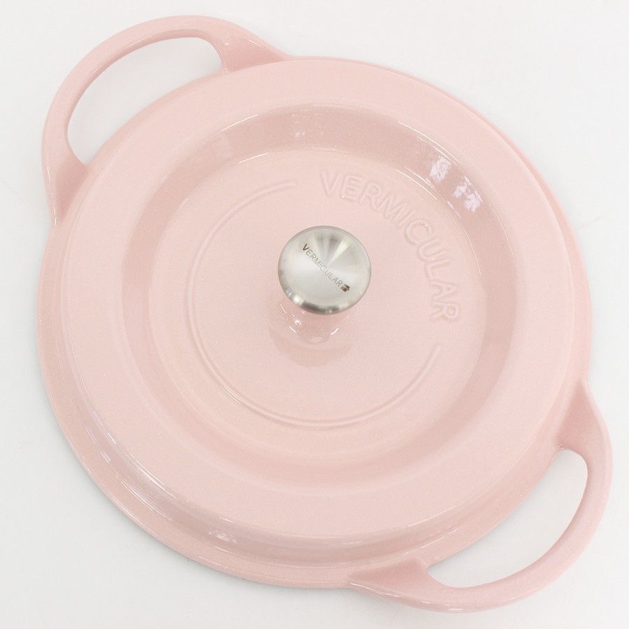 バーミキュラ オーブンポット ラウンド 22cm パールピンク 両手鍋　鍋 安い バーミキュラ オープンポット ラウンド 22cm パールピンク 無水