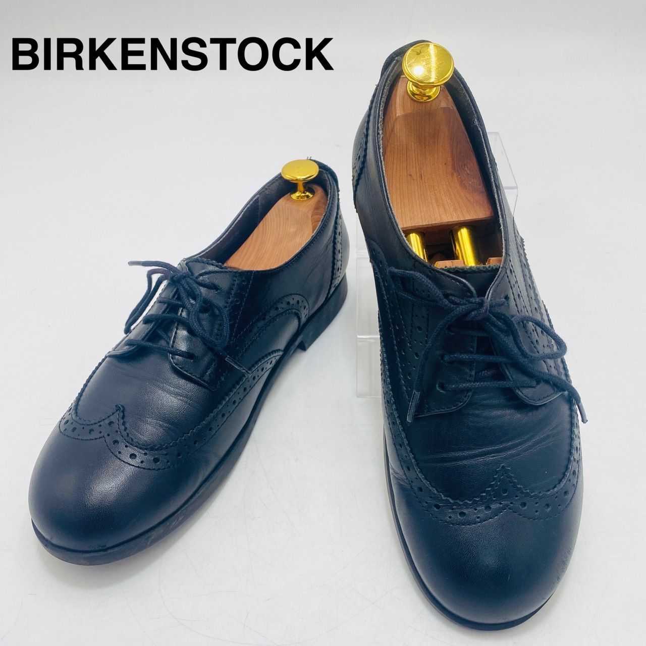 BIRKENSTOCK ビルケンシュトック ララミーロー 革靴 レースアップ 