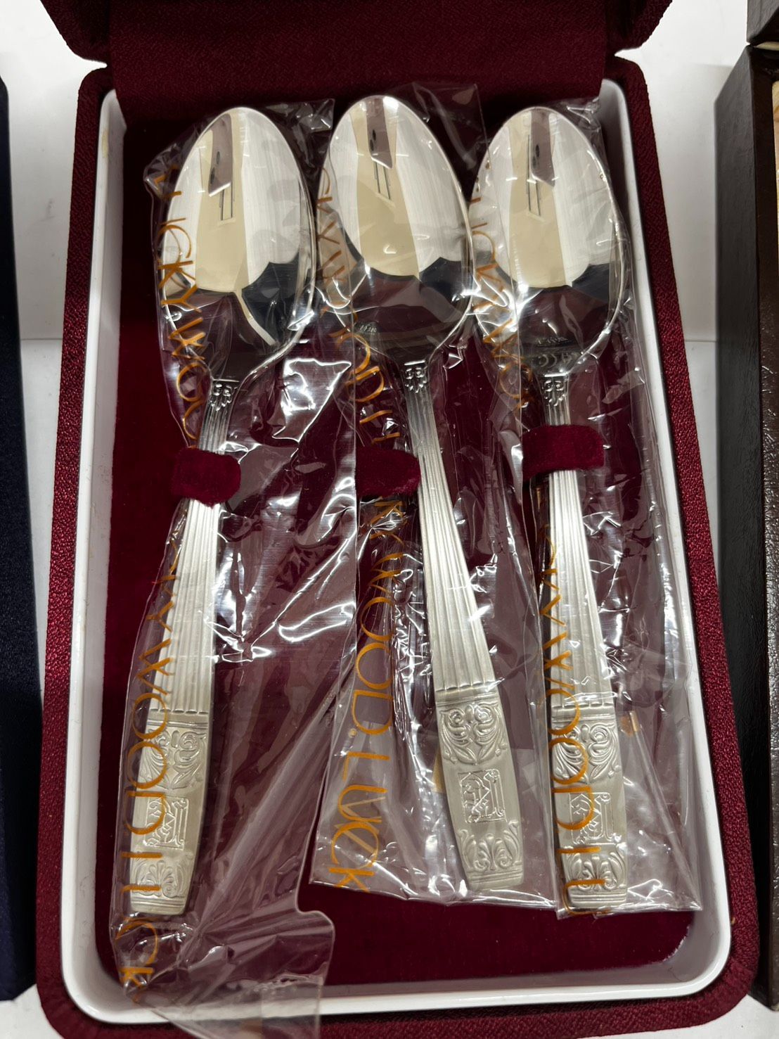 427701022301 LUCKY WOOD スプーン セット カトラリー 8本 箱入り 未