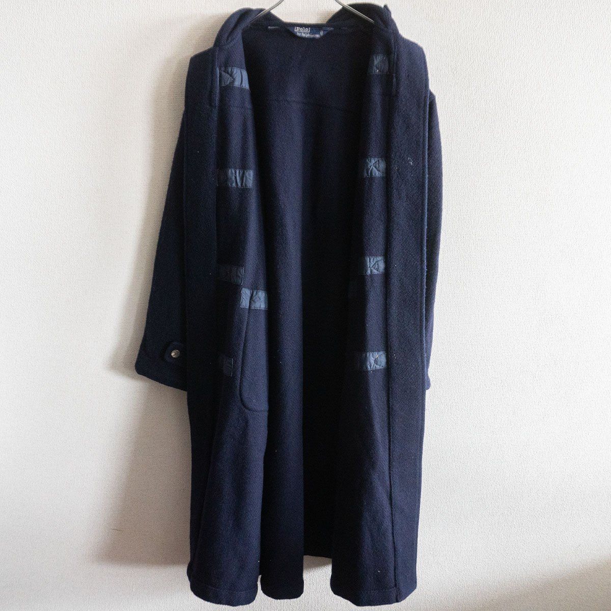 90S】POLO RALPH LAUREN 【ダッフル コート】M ネイビー ウール