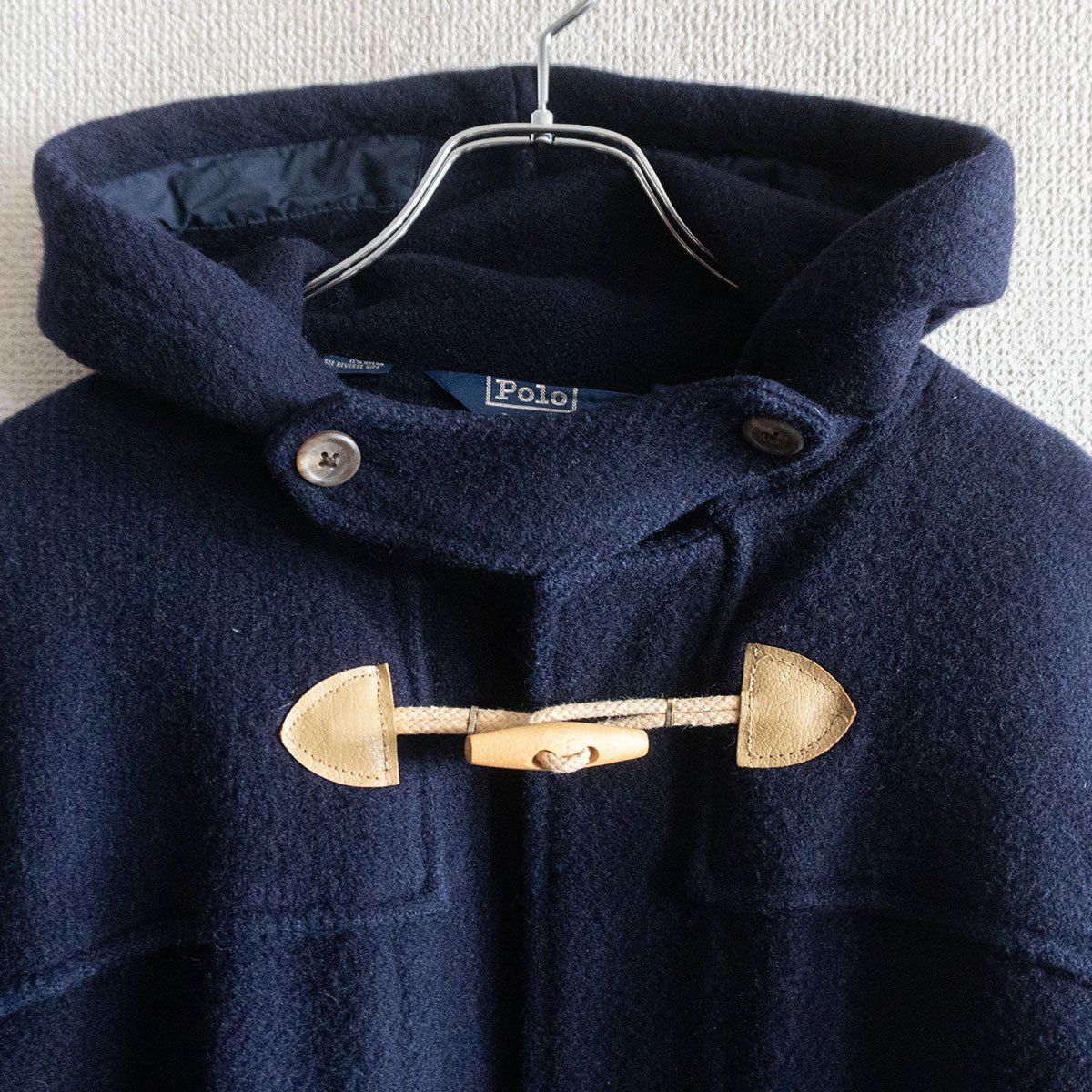 90S】POLO RALPH LAUREN 【ダッフル コート】M ネイビー ウール