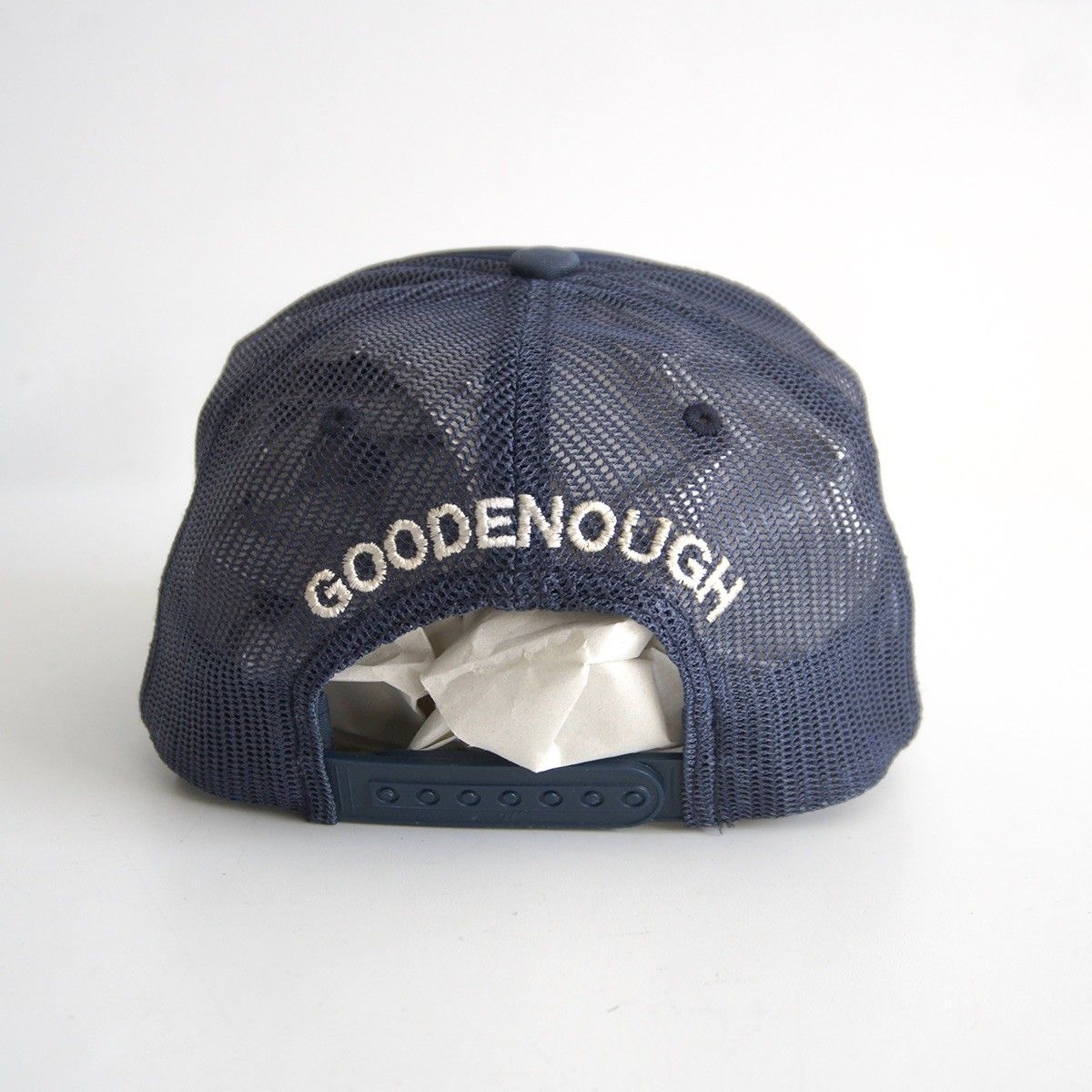 雰囲気抜群】GOOD ENOUGH【GE メッシュ キャップ】 帽子 グッドイナフ