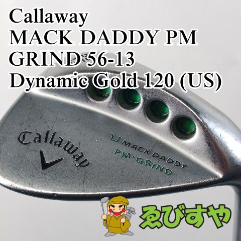 入間□【中古】 ウェッジ キャロウェイ Callaway MACK DADDY PM GRIND