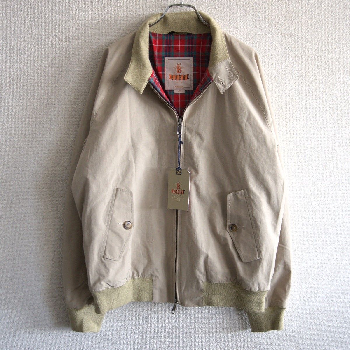 極美品】 BARACUTA 【G9 スウィングトップ ハリントンジャケット】 42 