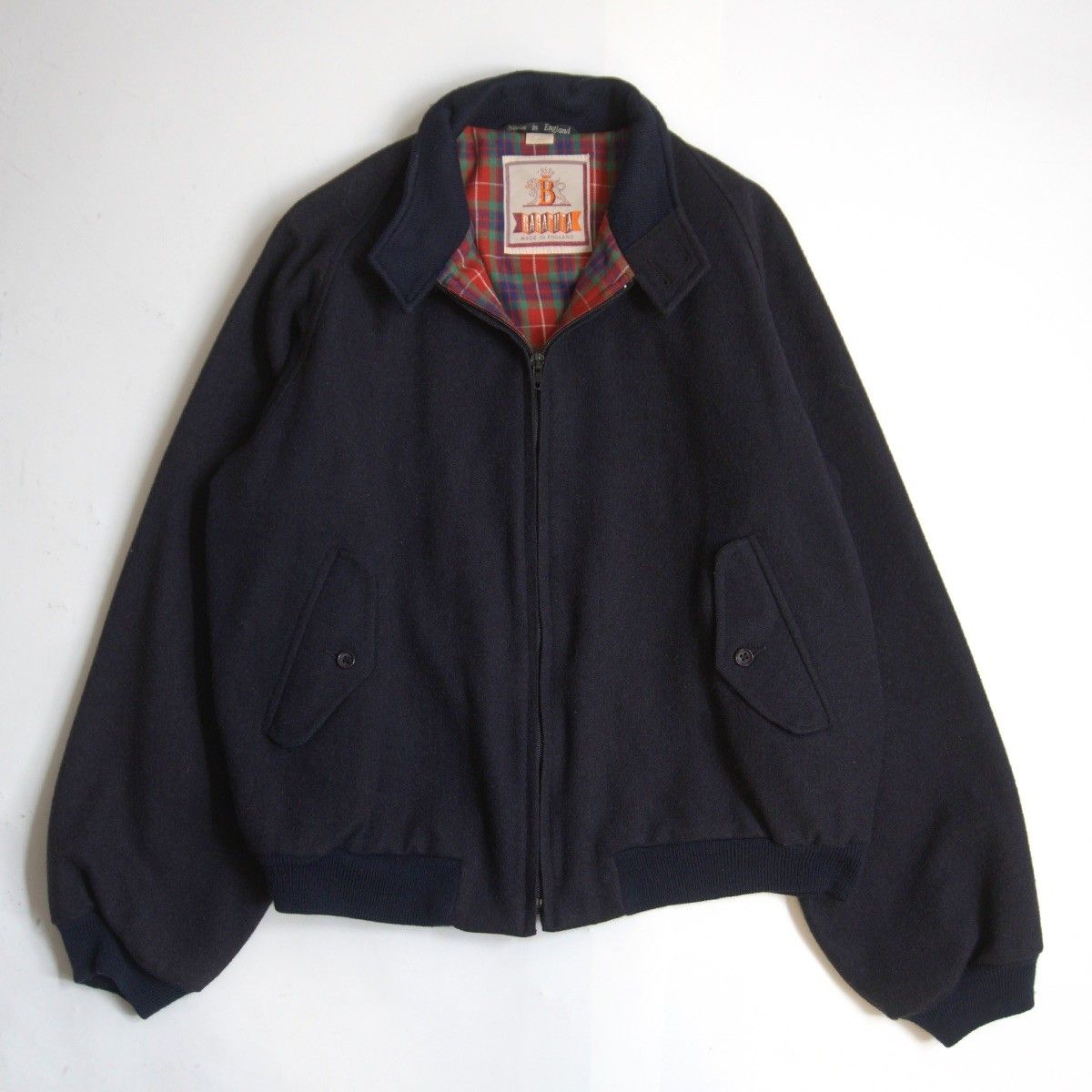 美品/ビッグサイズ】 BARACUTA 【ウール G9 スウィングトップ