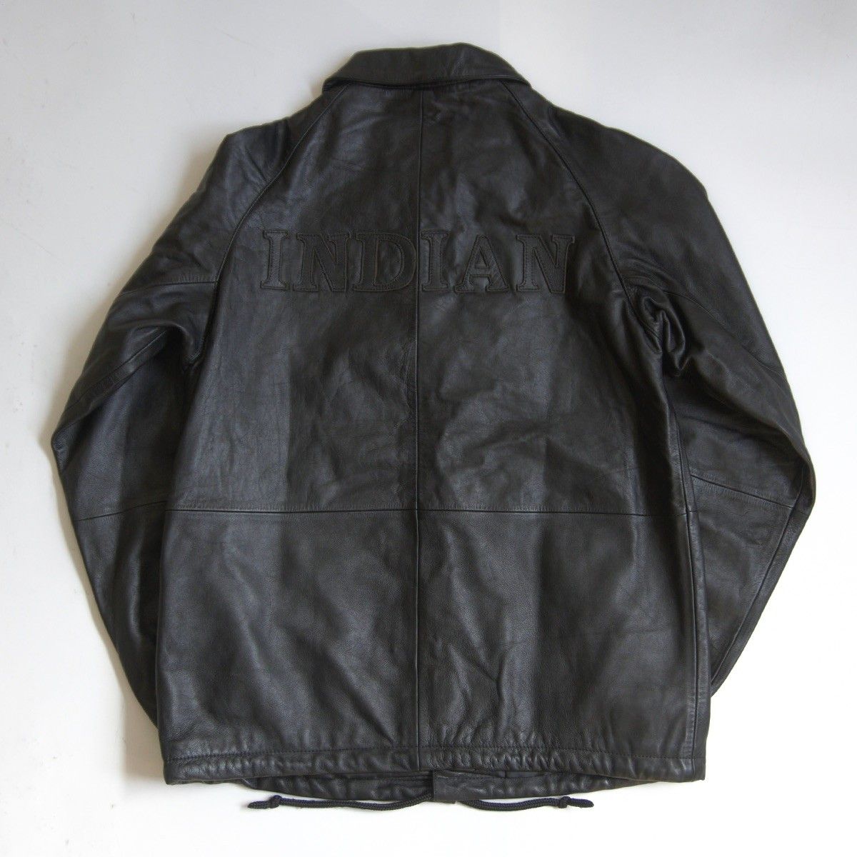 美品】Indian Motorcycle【IL-246 Leather coach jacket】L レザー 
